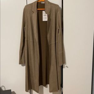 Flowly tan suede jacket